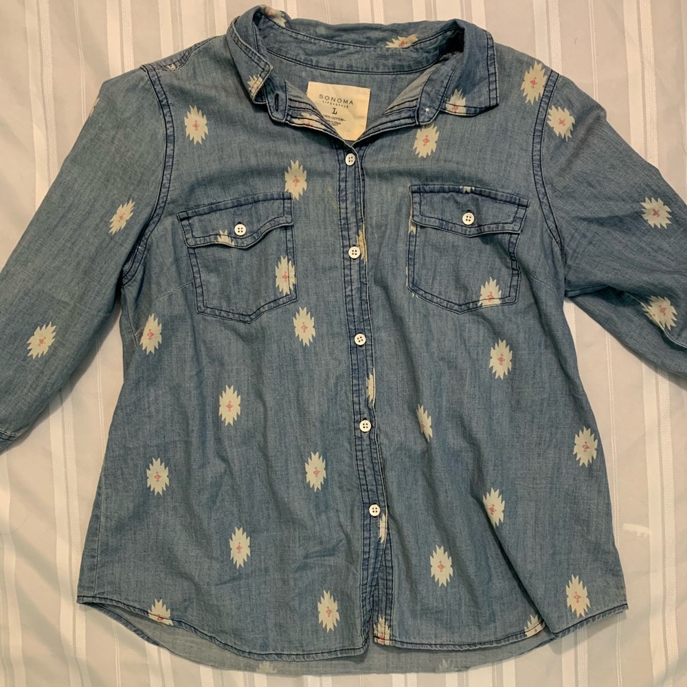 Sonoma brand button up